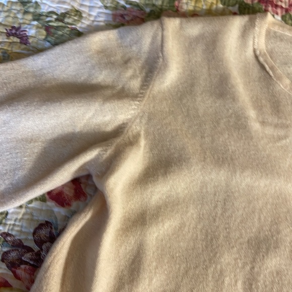 Cream Cashmere sweater from Sutton Studio sz M. Great Condition - Picture 5 of 10